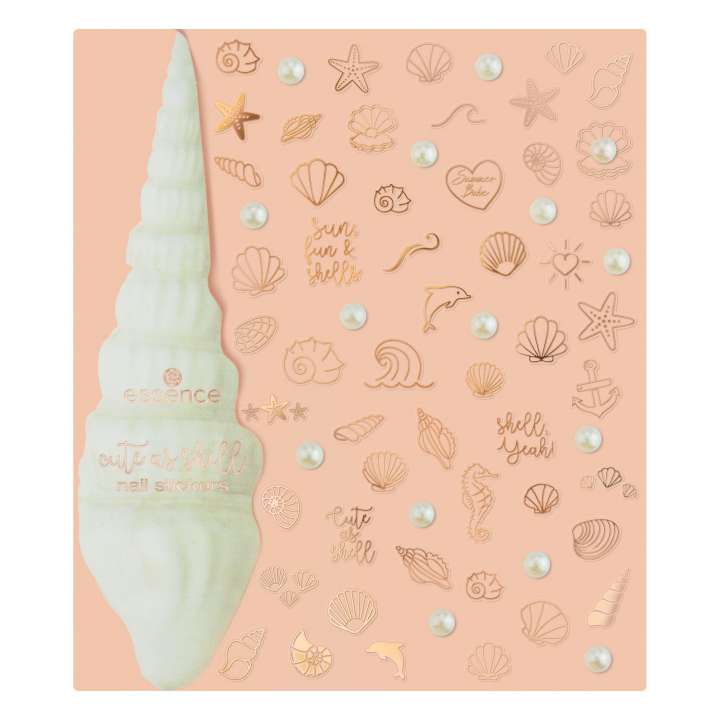 Cute As Shell - Nail Stickers (65 Pieces)