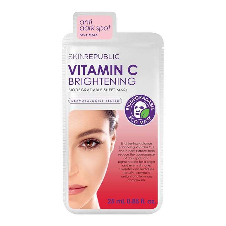 Vitamin C Brightening Biodegradable Sheet Mask