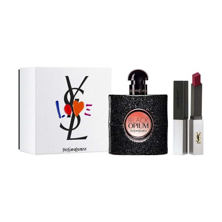 Ensemble Cadeau - Black Opium Eau de Parfum & Rouge Pur Couture The Slim Sheer Matte Lipstick
