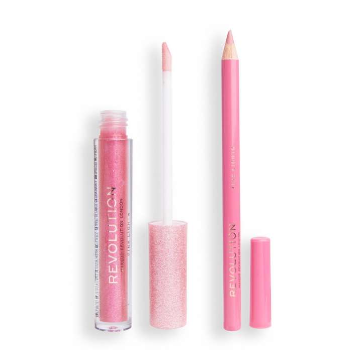 Lip Gloss & Lip Liner - Ultimate Lights Shimmer Lip Kit