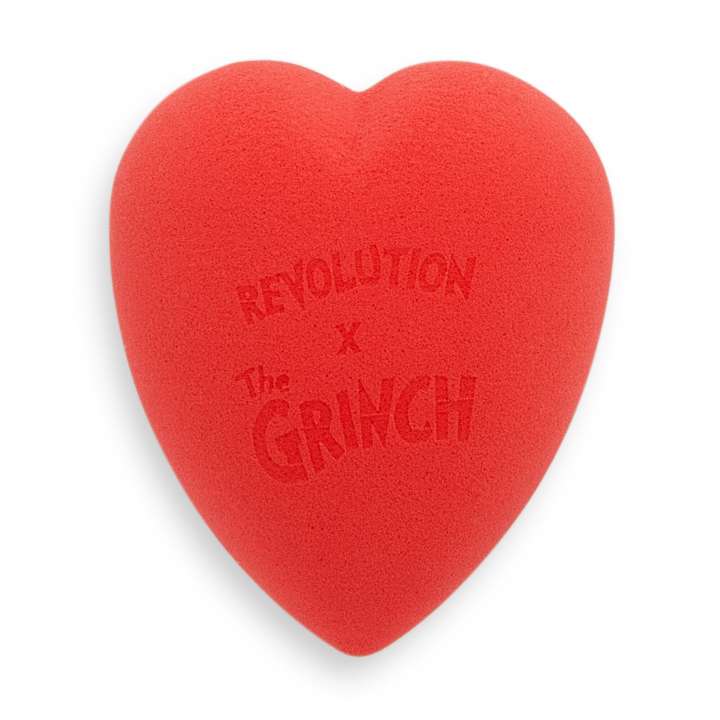 Make-Up Schwamm - Revolution x The Grinch - Heart Blending Sponge