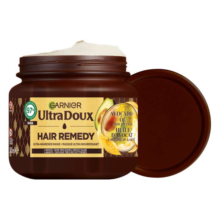 Haarmaske - Ultra Doux - Hair Remedy Avocadöl & Sheabutter
