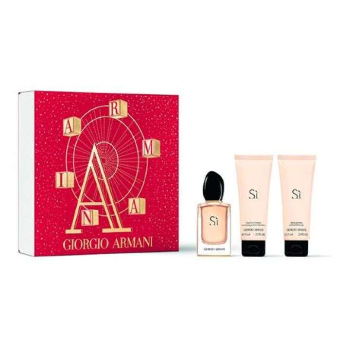 Gift Set - Sì Eau de Parfum, Body Lotion & Shower Gel