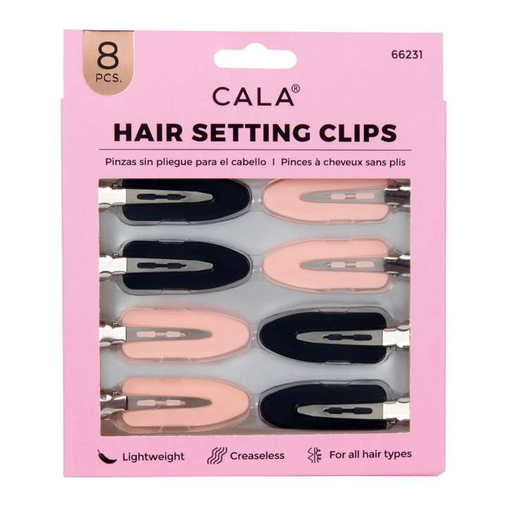 Hair Setting Clips (8 Pieces)