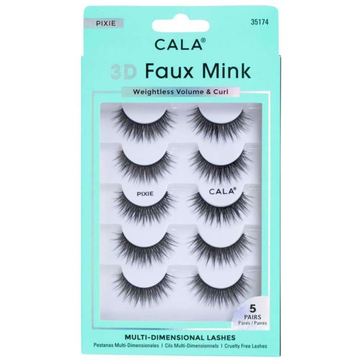 Set Faux Cils - 3D Faux Mink - Pixie Set Faux Cils - 3D Faux Mink - Pixie