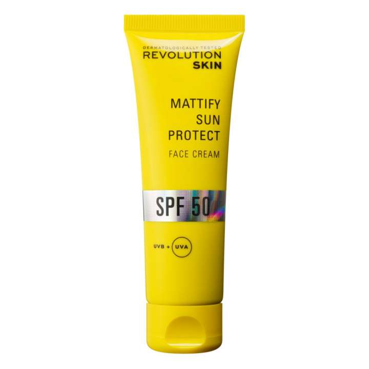 Crème Protection Solaire Pour Le Visage - Mattify Sun Protect Face Cream FPS 50