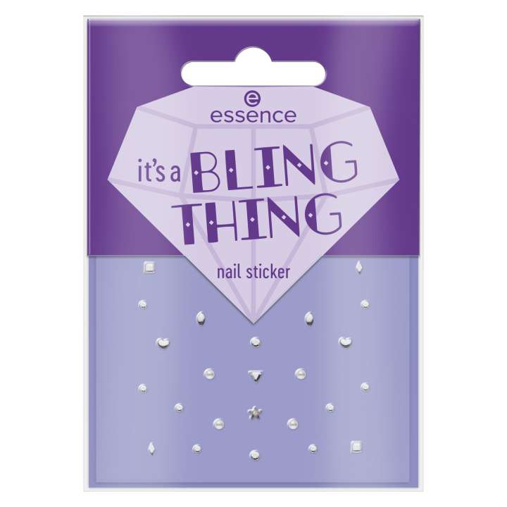 Nail Sticker - It's A Bling Thing (28 Pieces)