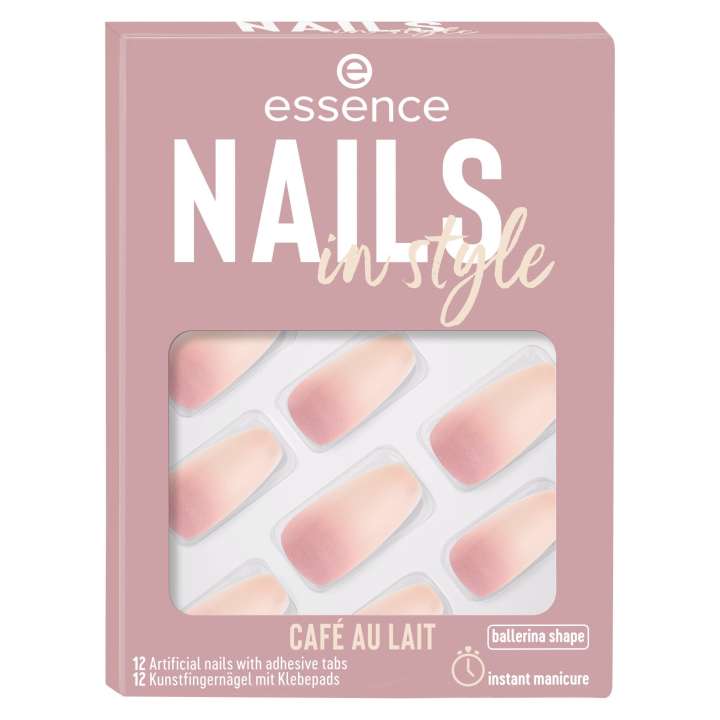 False Nails - Nails In Style (12 Pieces)