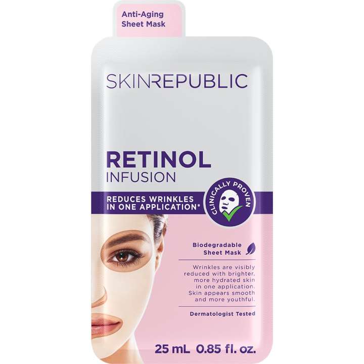 Gesichtsmaske - Retinol Infusion Biodegradable Sheet Mask