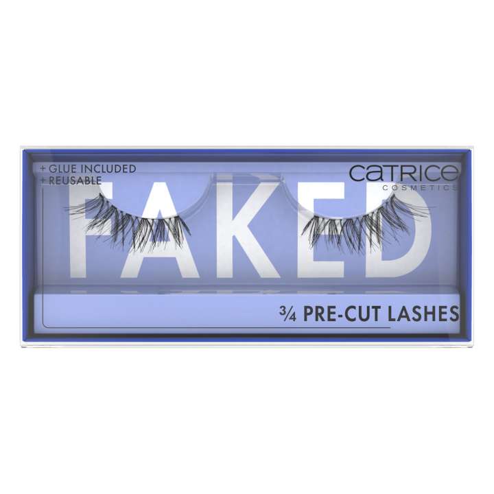 Faux Cils - Faked 3/4 Pre-Cut Lashes Faux Cils - Faked 3/4 Pre-Cut Lashes