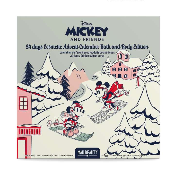 Disney Mickey & Friends - 24 Days Cosmetic Advent Calendar Bath & Body Edition -- Adventskalender Disney Mickey & Friends - 24 Days Cosmetic Advent Calendar Bath & Body Edition -- Adventskalender