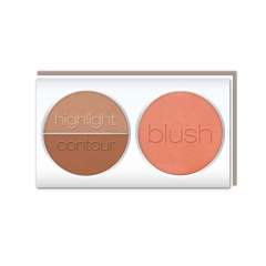 Blush, Highlighter & Contour Palette - 3D Blush Contour