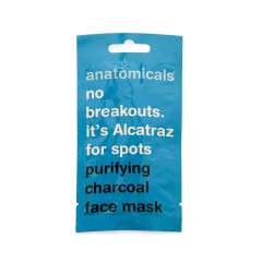 Gesichtsmaske - No Breakouts. It's Alcatraz For Spots - Purifying Charcoal Face Mask